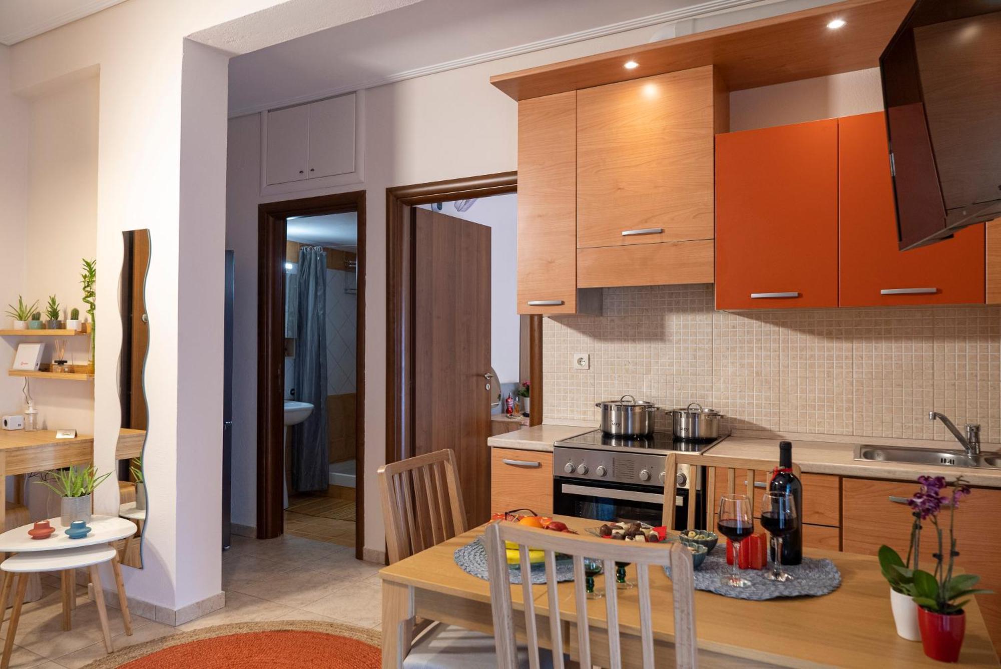 Otium Living Appartement Volos Buitenkant foto